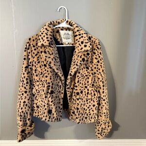 Esley Women's Leopard Print Jacket